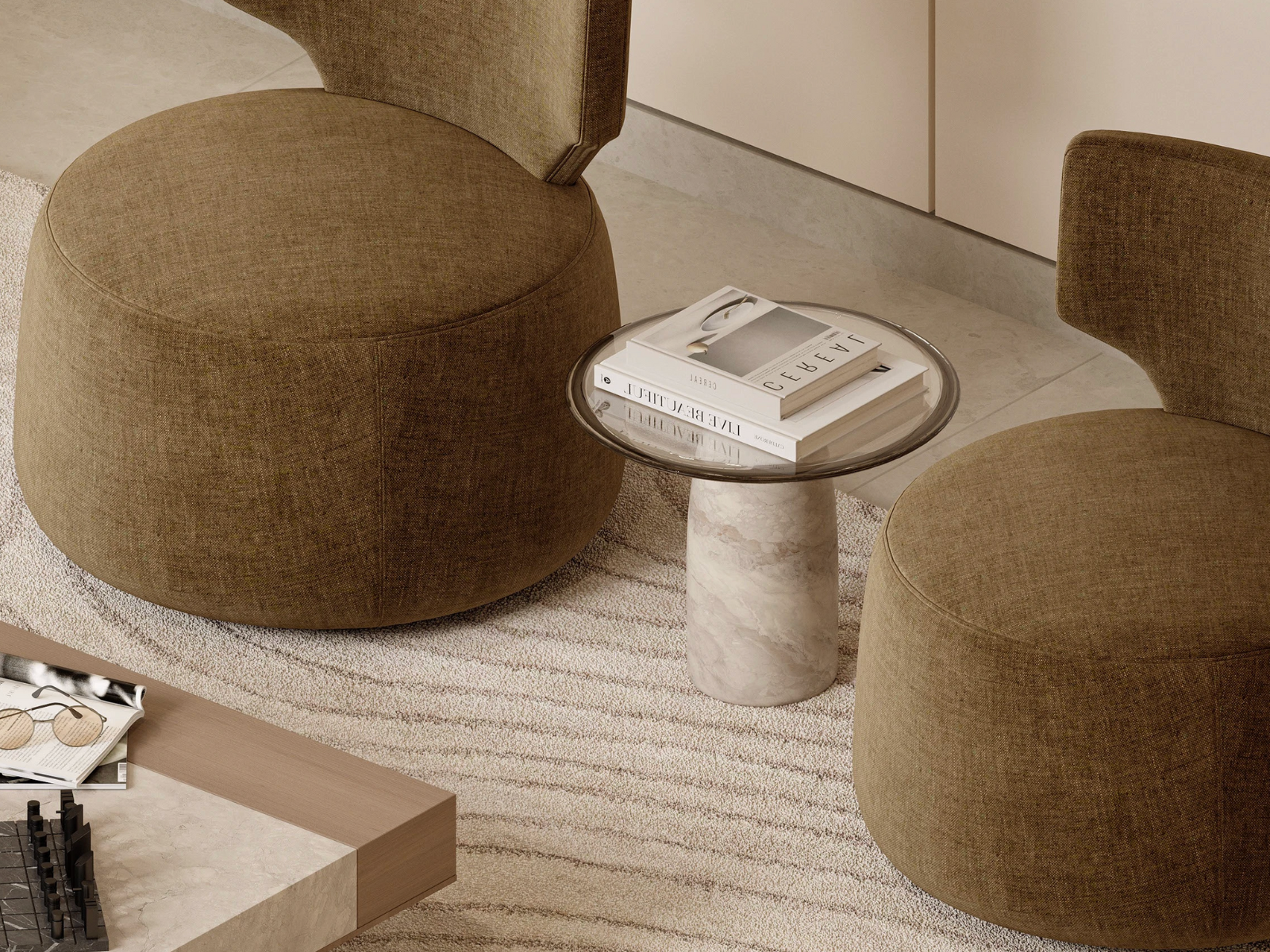 Smart Living Room With Kitchen Gallery